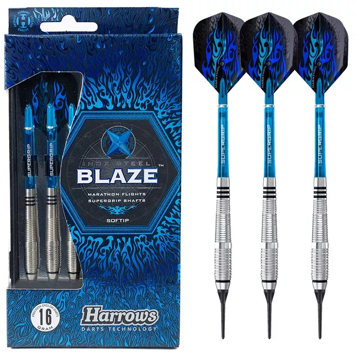 Harrows Blaze Inox Soft-Tip Darts