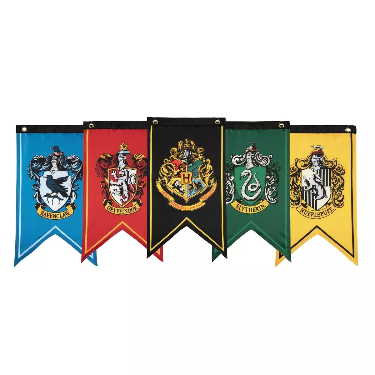 Harry Potter House Banners Flag Set Of 5