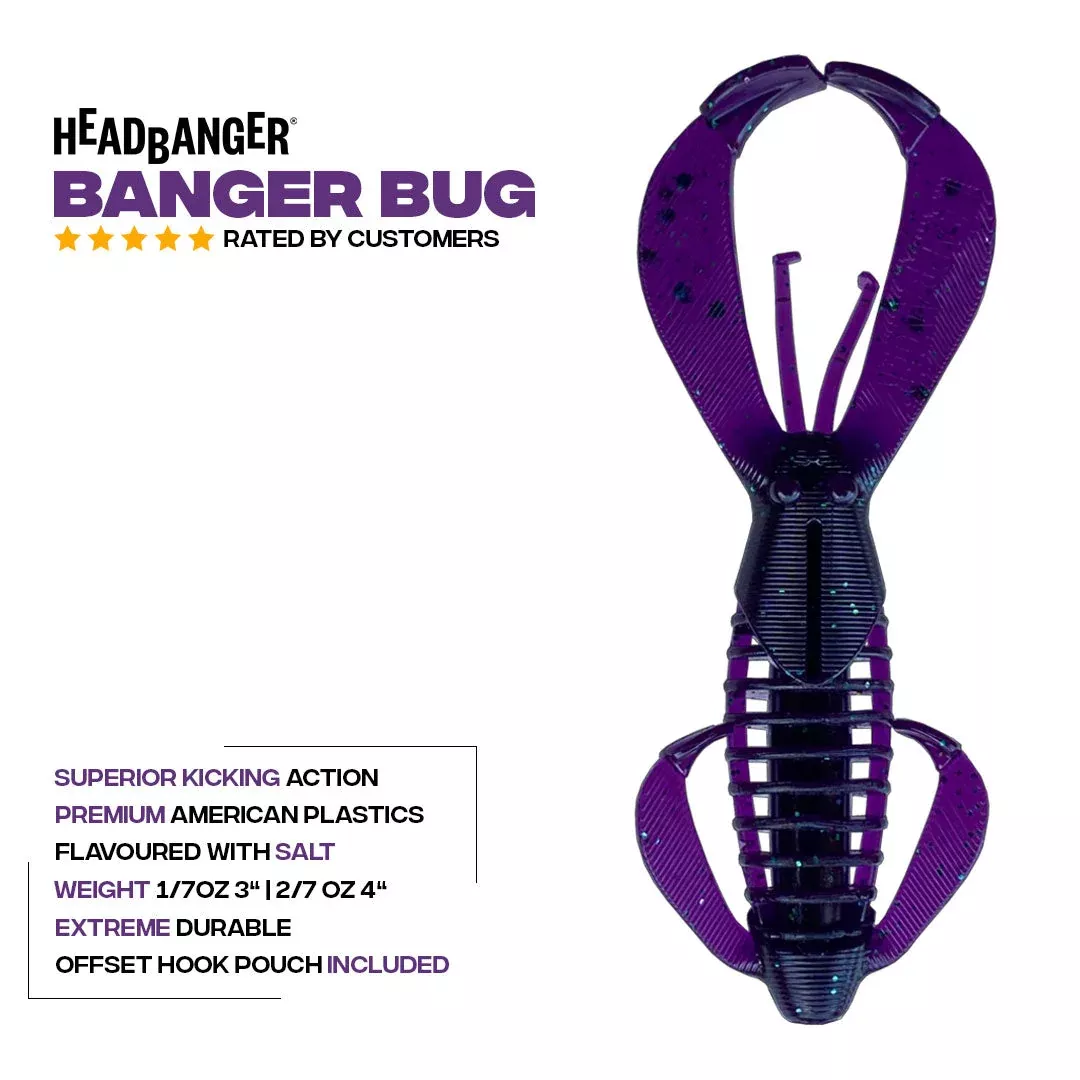 Headbanger BangerBug 3" - Bama Craw