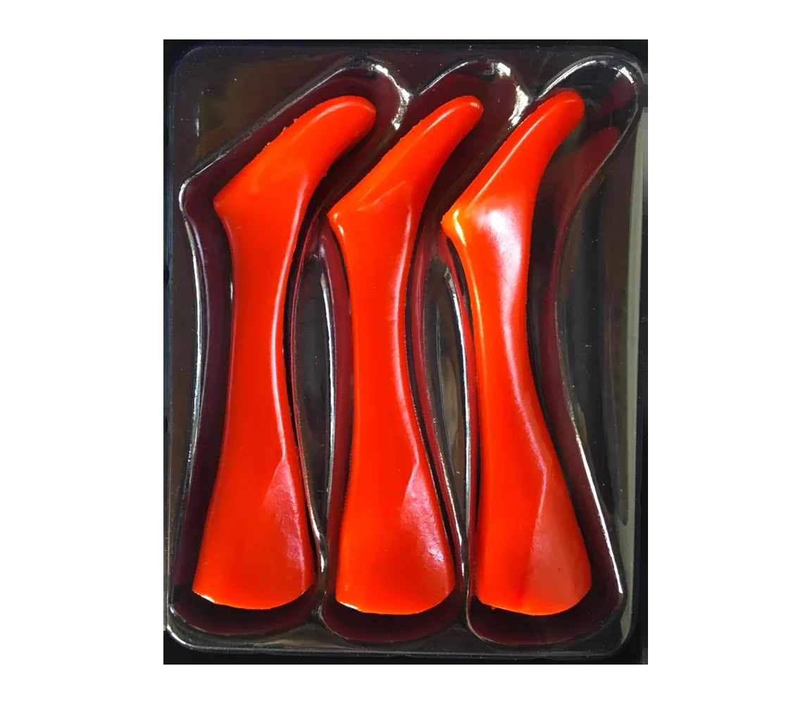 Headbanger Shad 9" Replacement Tails - Fluorescent Yellow