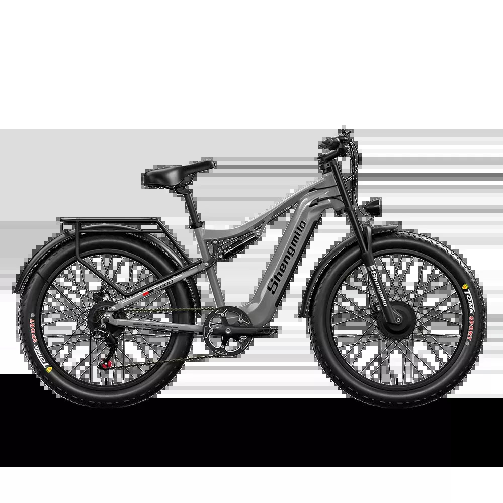 High-Performance Electric Bicycle with Dual Suspension