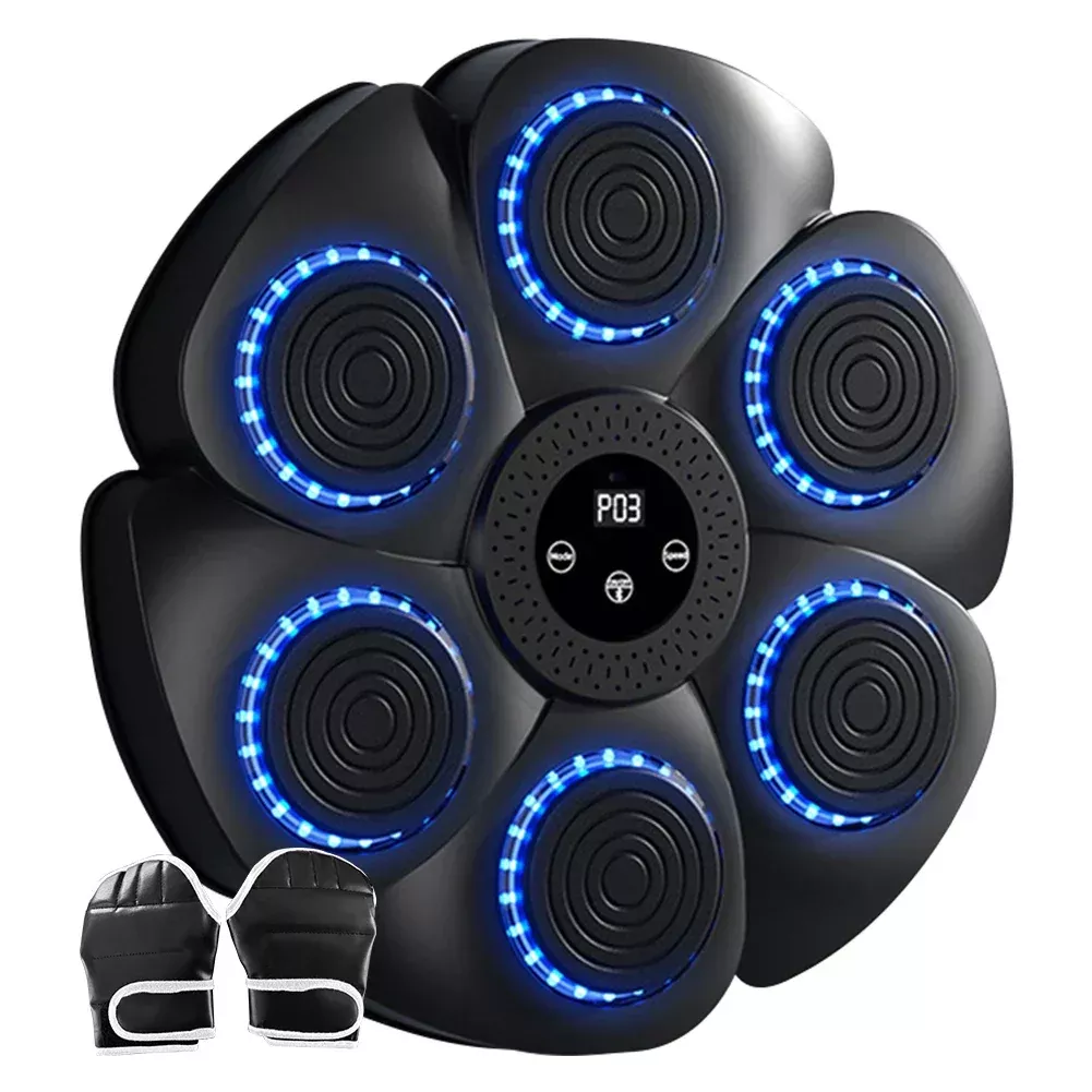 Improve Your ReflexesMusic Boxing Target with Gloves