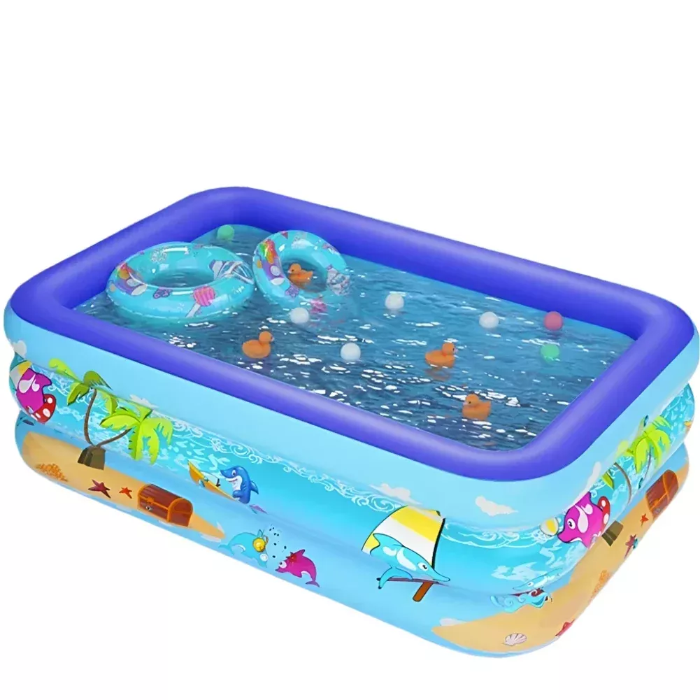 Indoor Outdoor Inflatable Pool for All Ages60/111/120cm