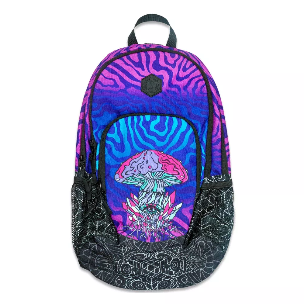 Interstellar Mushroom Blue Large Hydration Pack