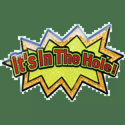 "It's in the Hole" Starburst Golf Ball Marker & Hat Clip by ReadyGOLF