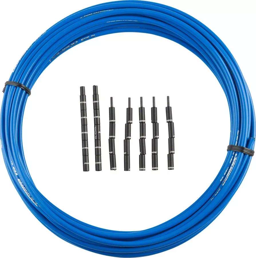 Jagwire 5mm Pro Compressionless Brake Housing Slick-Lube Liner 10M Roll SID Blue