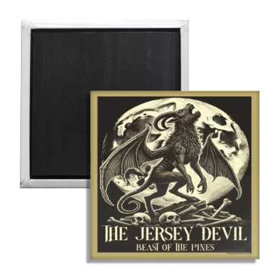 Jersey Devil Beast of the Pines Fridge Magnet
