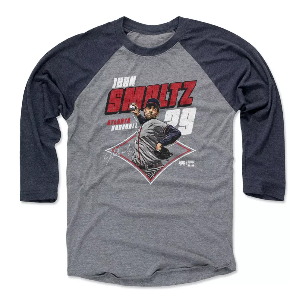 John Smoltz Atlanta Diamond WHT