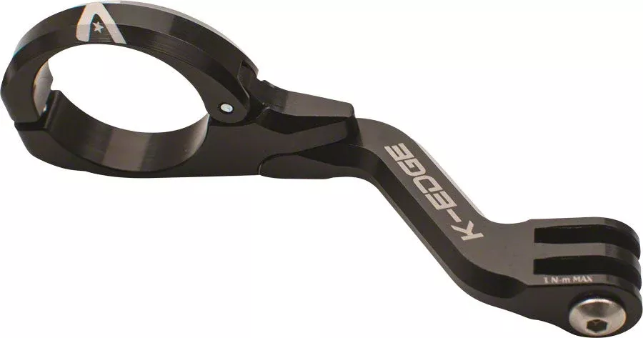 K-EDGE Go Big Pro Universal Action Camera Light On-Center Handlebar Mount 31.8mm BLK