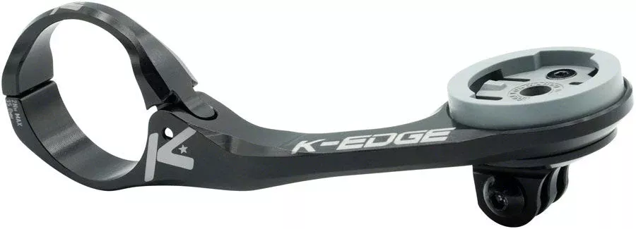 K-EDGE Wahoo MAX XL Combo Mount - 35.0mm Black Anodize