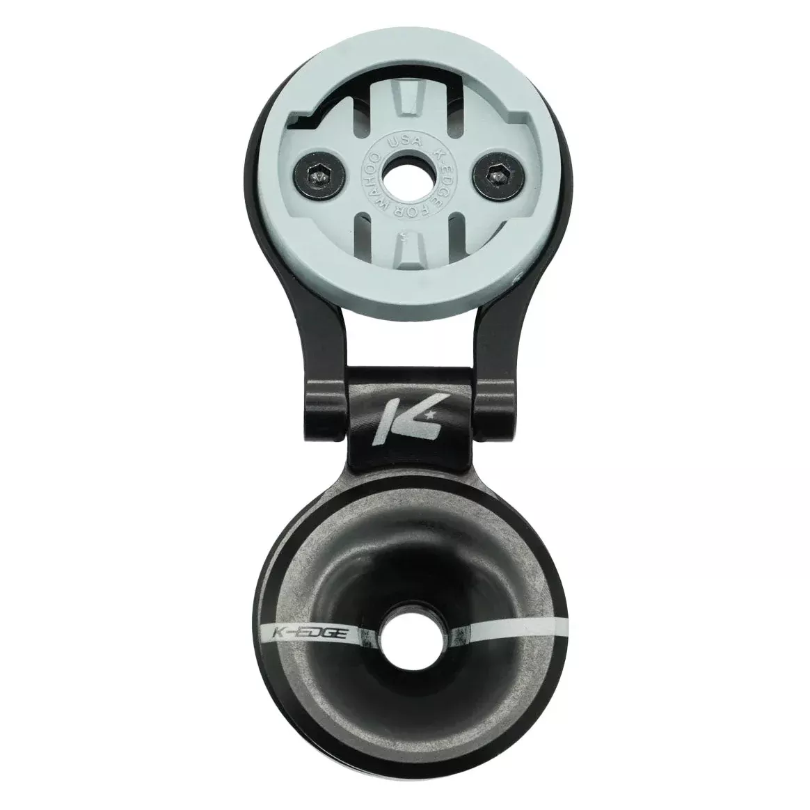 K-Edge Wahoo Race Stem Mount w/ Top Cap Adjustable Blk