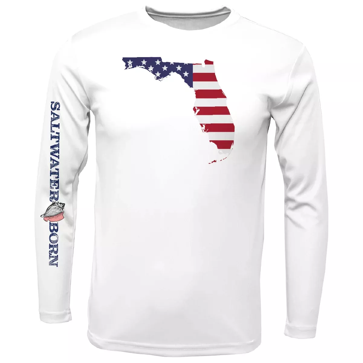 Key West, FL Florida USA Boy's Long Sleeve UPF 50+ Dry-Fit Shirt