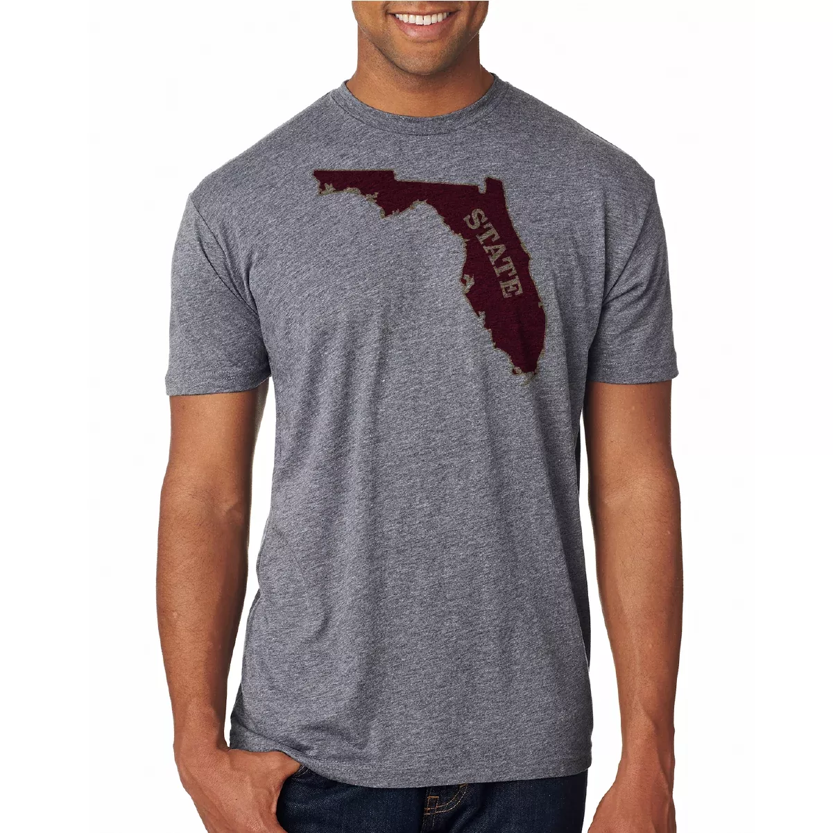 Key West, FL Garnet and Gold Soft Tee