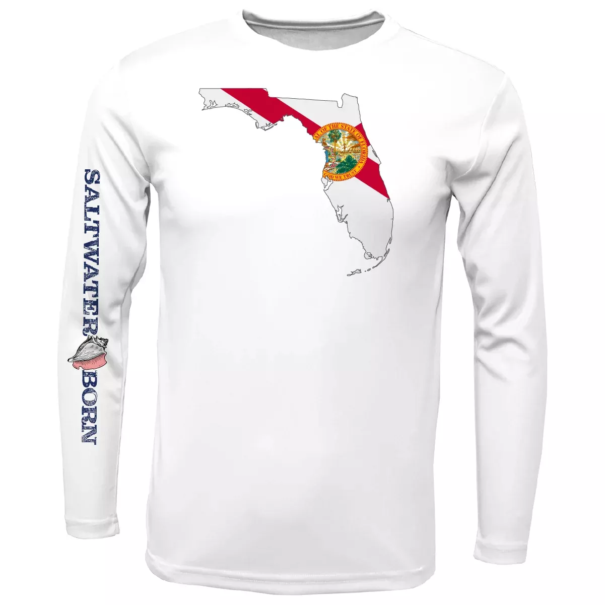 Key West, FL State of Florida Long Sleeve UPF 50+ Dry-Fit Shirt