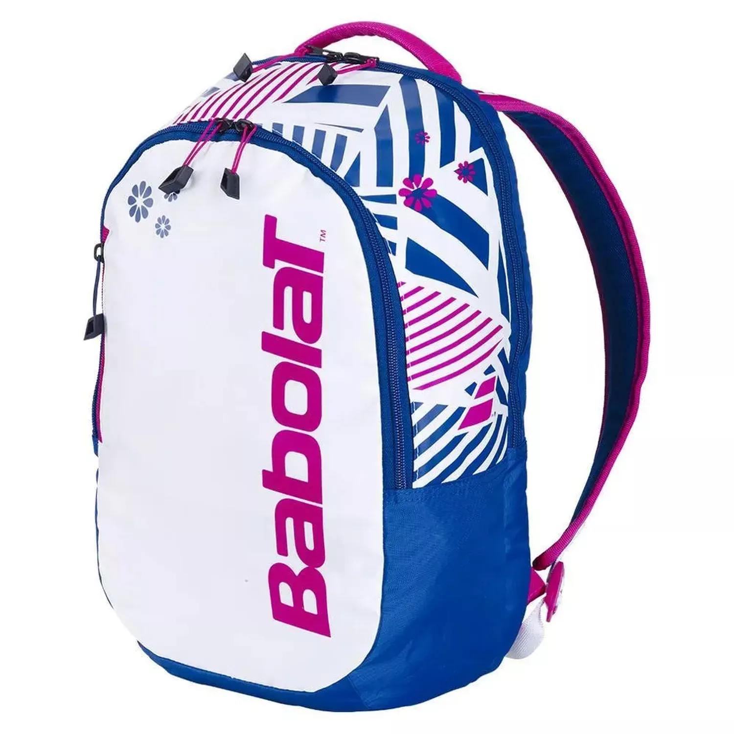 Kids' Tennis Backpack Blue and White