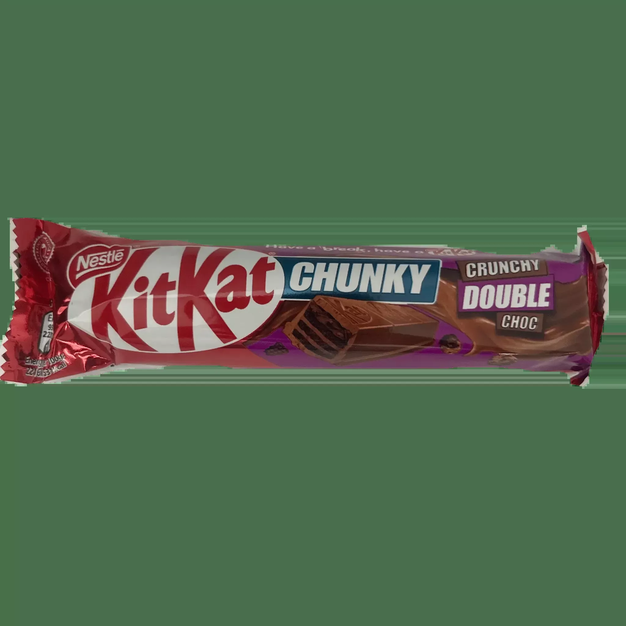 KitKat Chunky Double Chocolate – Extra Chocolate Wafer Bar 42g (UK)