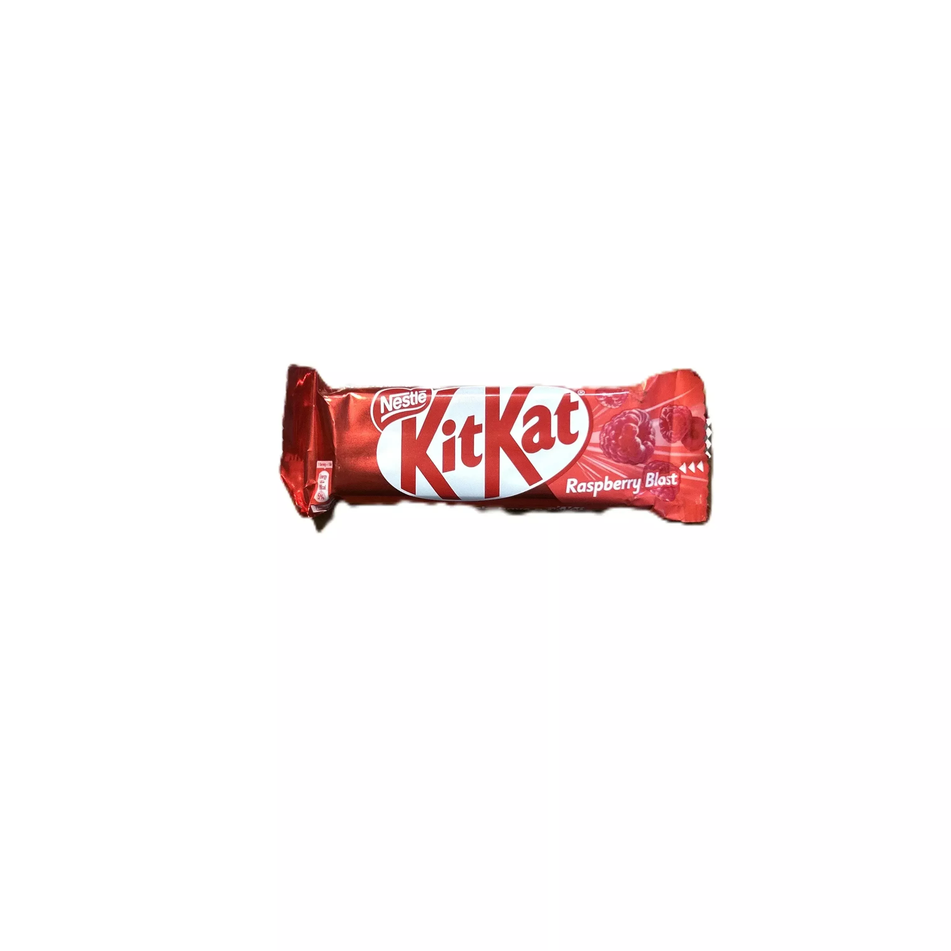 KitKat Raspberry Blast Chocolate Bar 2 Finger– Fruity Filled Wafer Candy (Dubai)