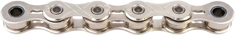 KMC e101 eBike Chain - Single Speed 1/2" x 1/8" 112 Links Silver