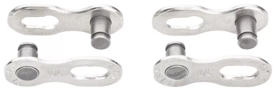 KMC MissingLink CL559CR Connector Campagnolo - 10-Speed Reusable Silver 2 Pairs/Card