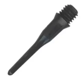 L-Style Short Lip Soft Tip Points - Black (50 Count)