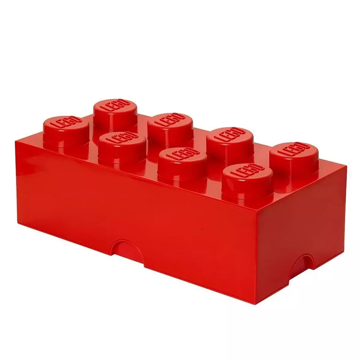 LEGO - Storage Brick 8, Bright Red
