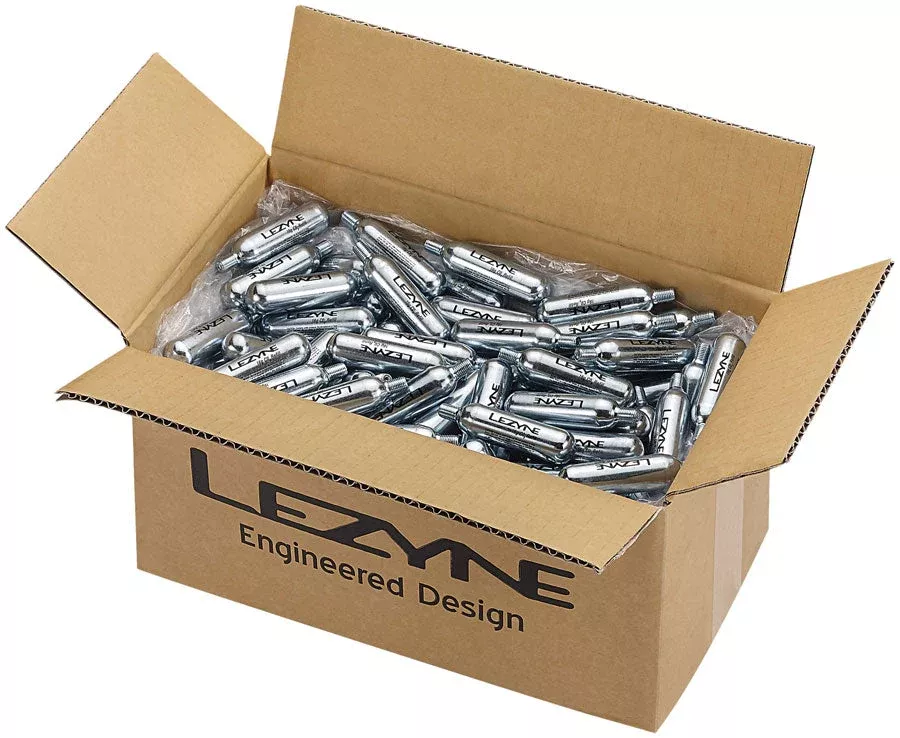 Lezyne 16g CO2 Cartridge Bulk Box of 250