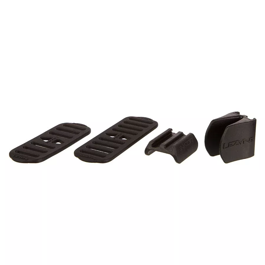 Lezyne ADAPTER KITS 1 aero post adapter 1 round post adapter 2 straps
