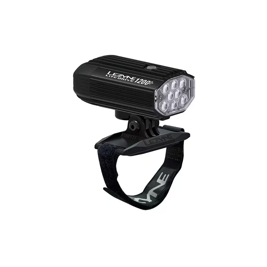 Lezyne Helmet Lite Drive 1200+ Light Front Black
