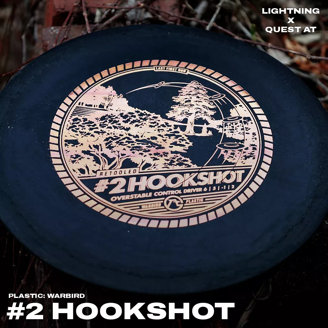Lightning Limited Edition Last First Run Warbird Plastic #2 Hookshot Fairway Driver Golf Disc