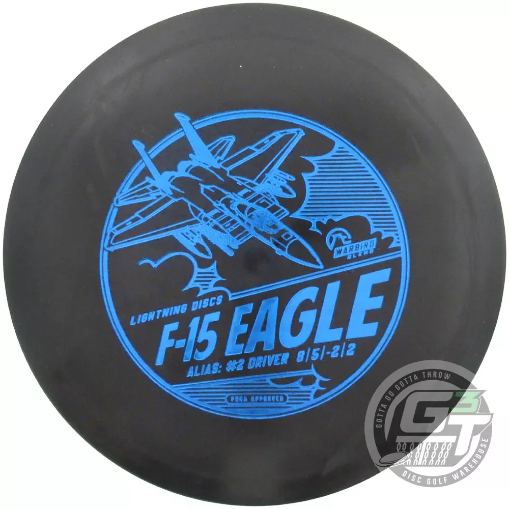 Lightning Ultra Soft Warbird F-15 Eagle #2 Driver Fairway Driver Golf Disc