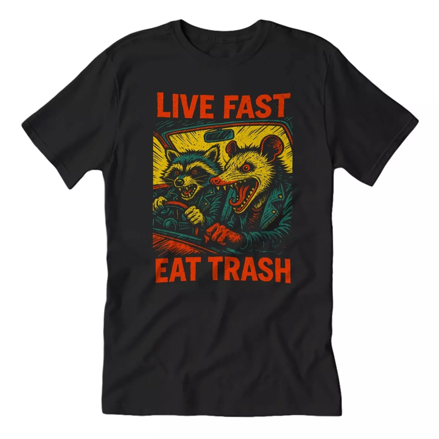 Live Fast Eat Trash T-Shirt