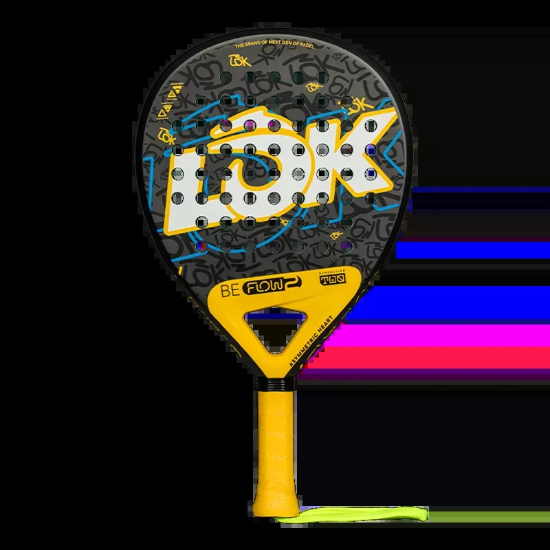 LOK Be Flow Gen 2 Yellow/Blue 2026 Padel Racket