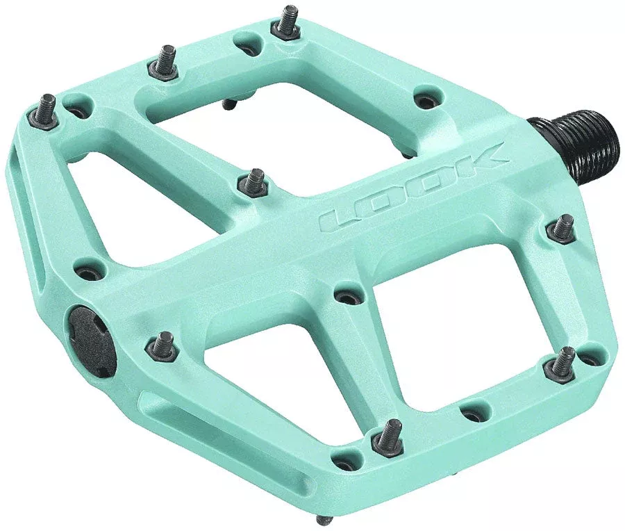 LOOK Trail Fusion Pedals - Platform 9/16" Blue