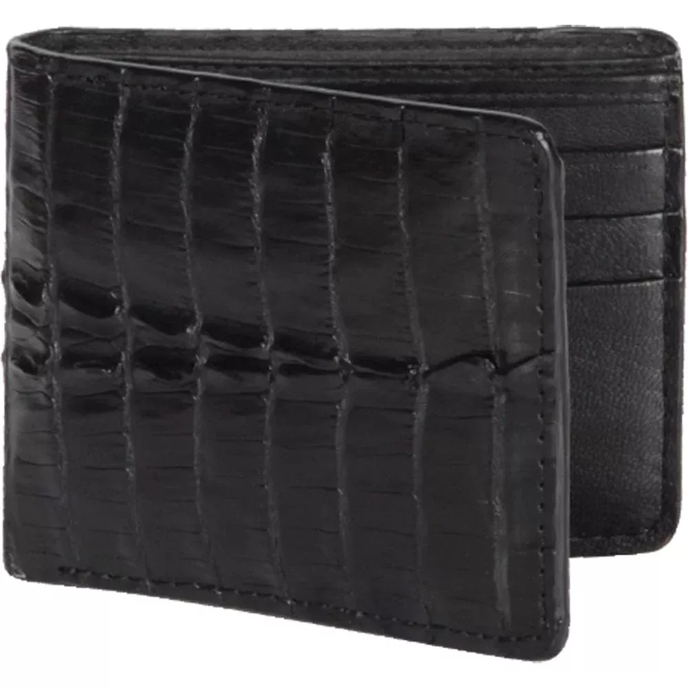 Los Altos Caiman Tail Skin Wallet CA10105