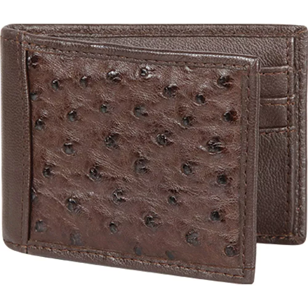 Los Altos Ostrich Skin Wallet CA40307