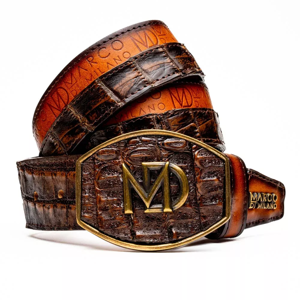 Marco Di Milano Texas Belt Aged Brown