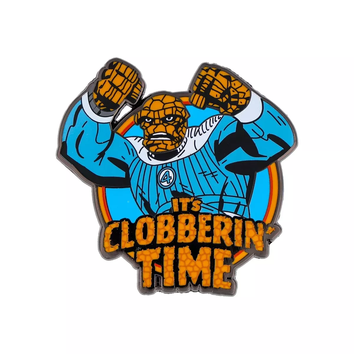 Marvel Studios The Fantastic Four: First Steps "It's Clobberin' Time" Enamel Pin