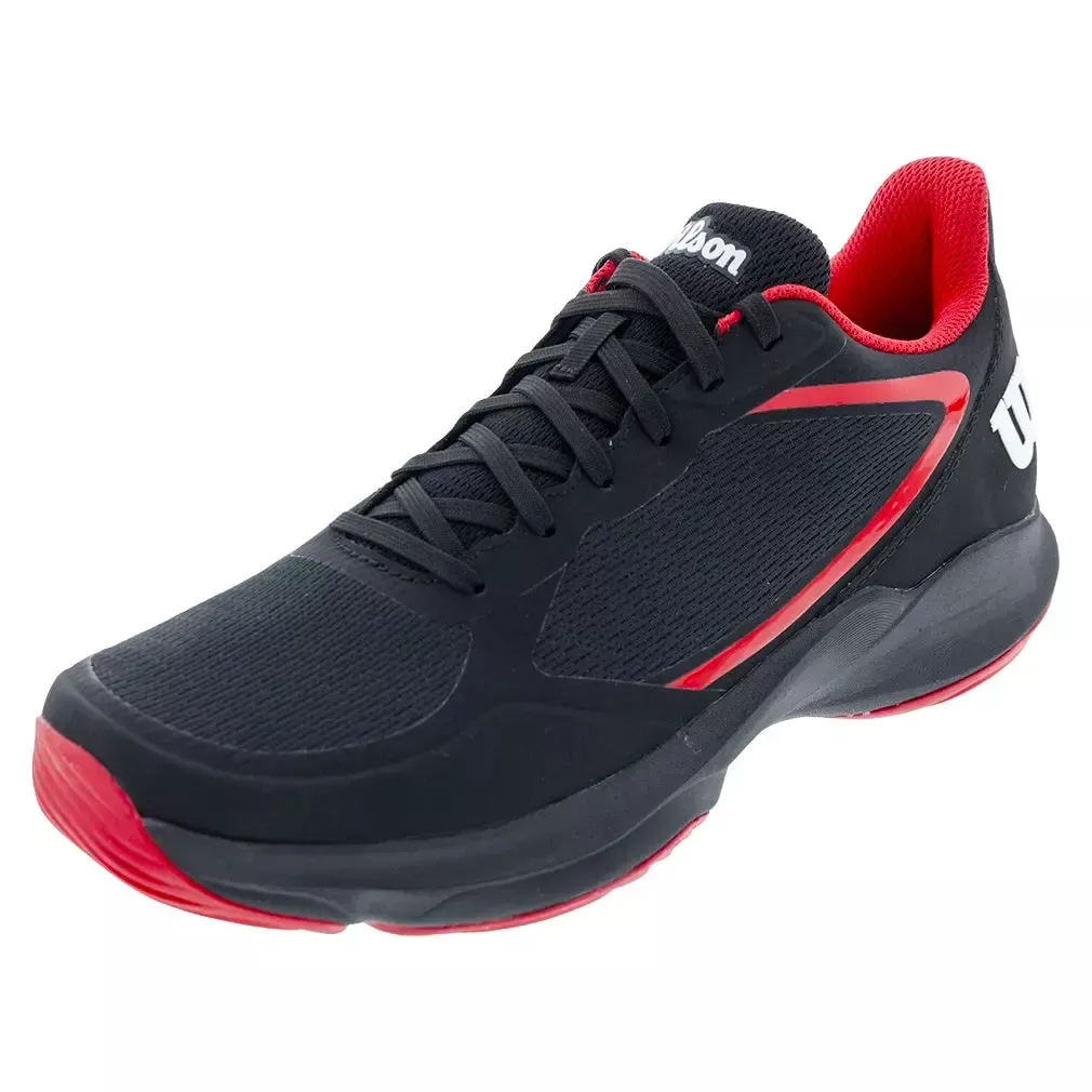 Men's Hurakn Lite Padel Shoes Black and Red
