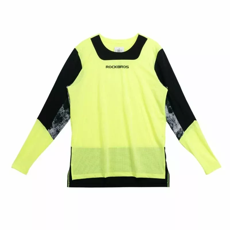 Men's Long Sleeve MTB Cycling Jersey Quick-Dry Breathable