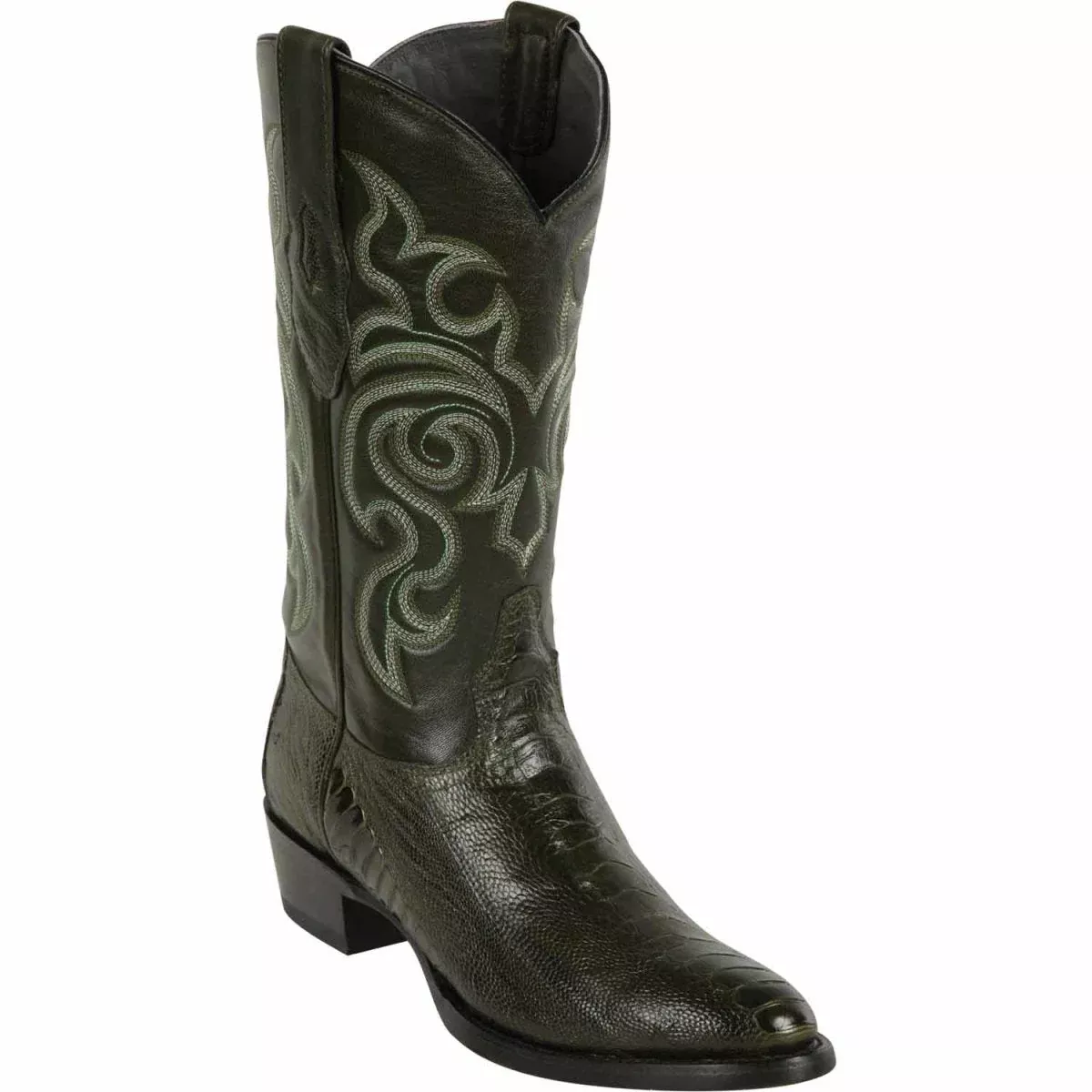 Men's Los Altos Ostrich Leg J-Toe Boots - A