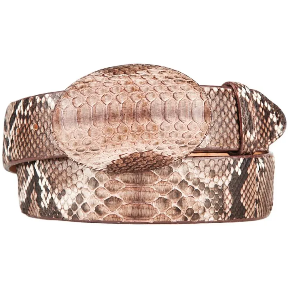 Men's Los altos Python Skin Cowboy Belt C11U5785