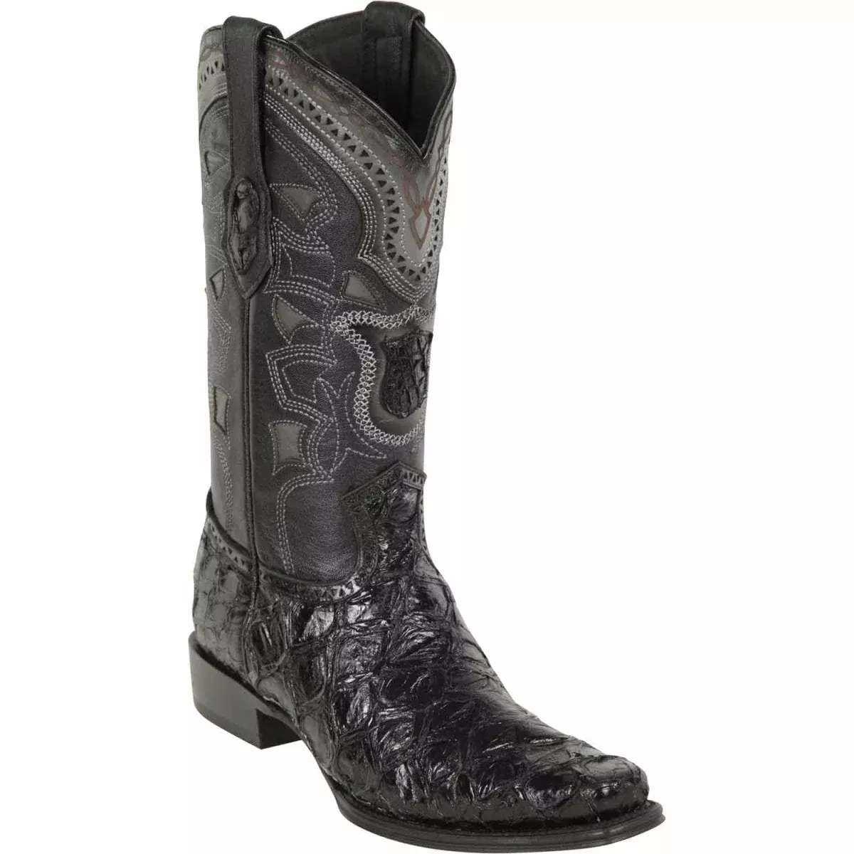 Men's Monster Fish European Square Toe Boots