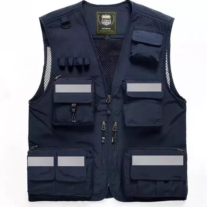 Men's Multi Pocket Photography Vest