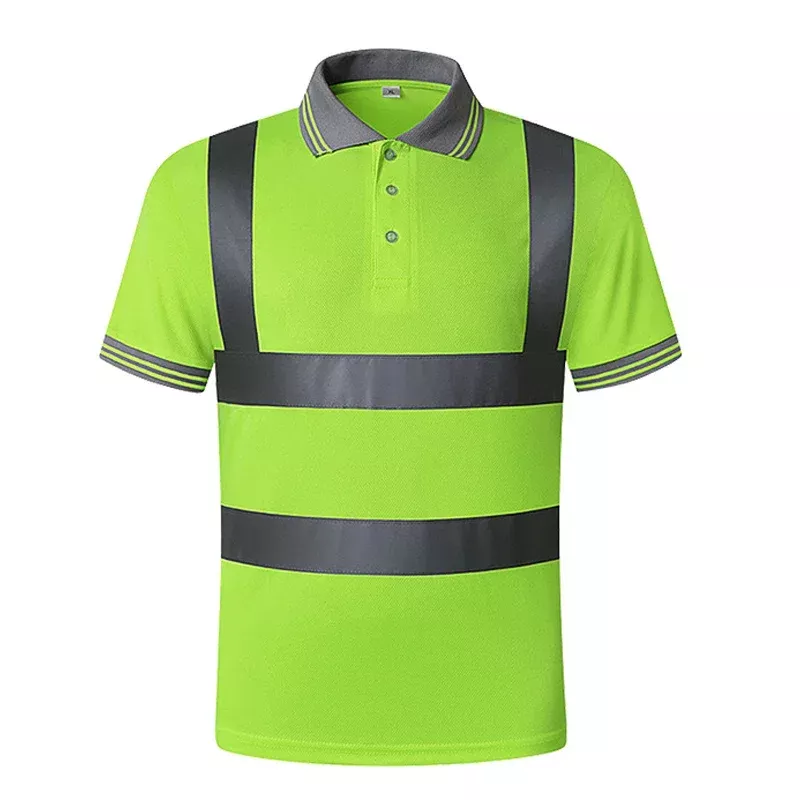 Men's Safety Vest ReflectiveFluorescent YellowWorkwear