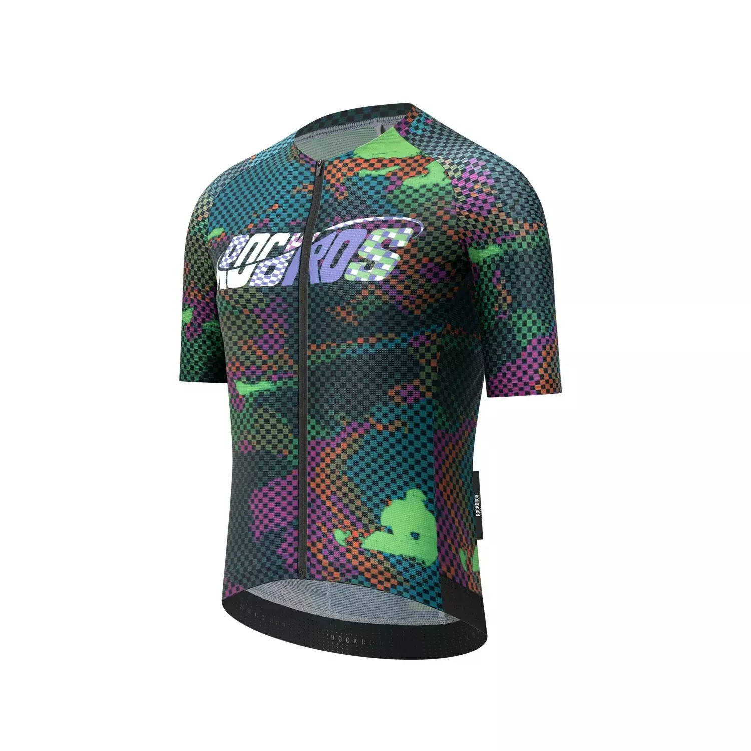 Men's Short Sleeve Cycling Jersey Reflective Quick-Dry Breathable