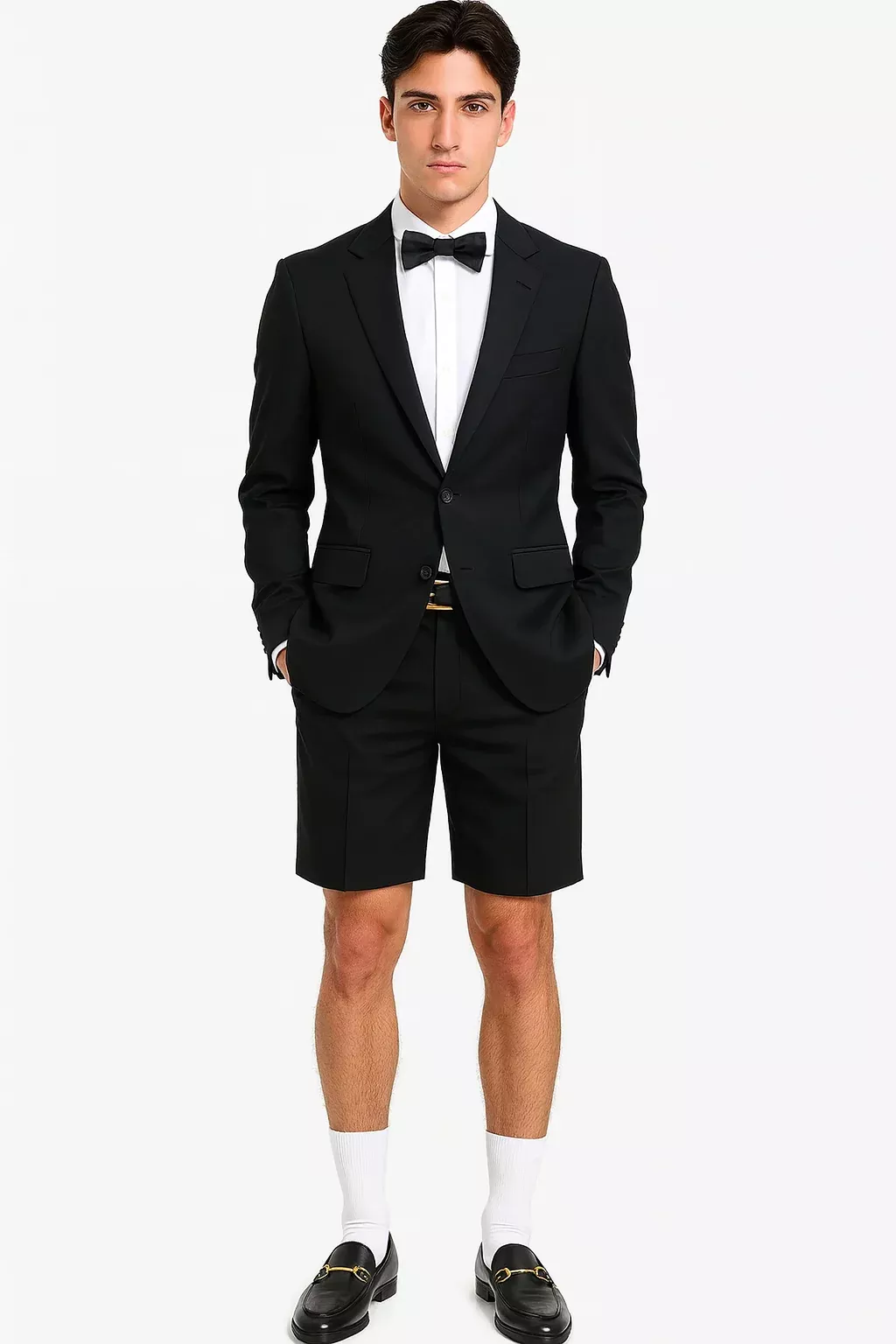 Mens Tuxedo Short-New Designer Collection
