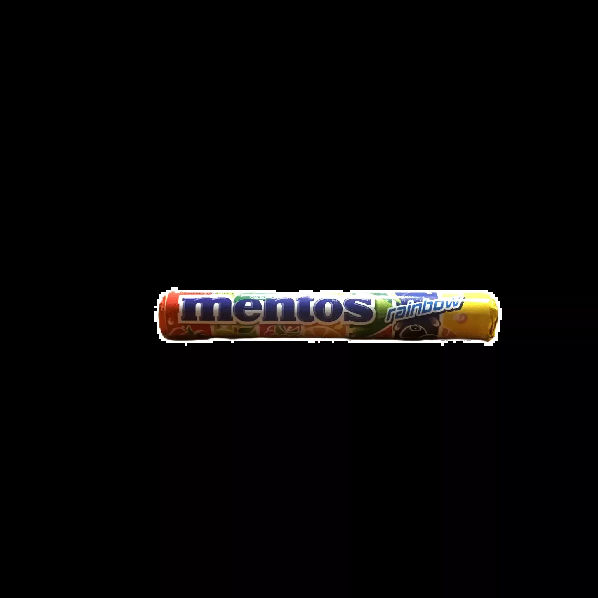Mentos Rainbow – Assorted Fruit Chewy Candies Roll 38g (Finland)