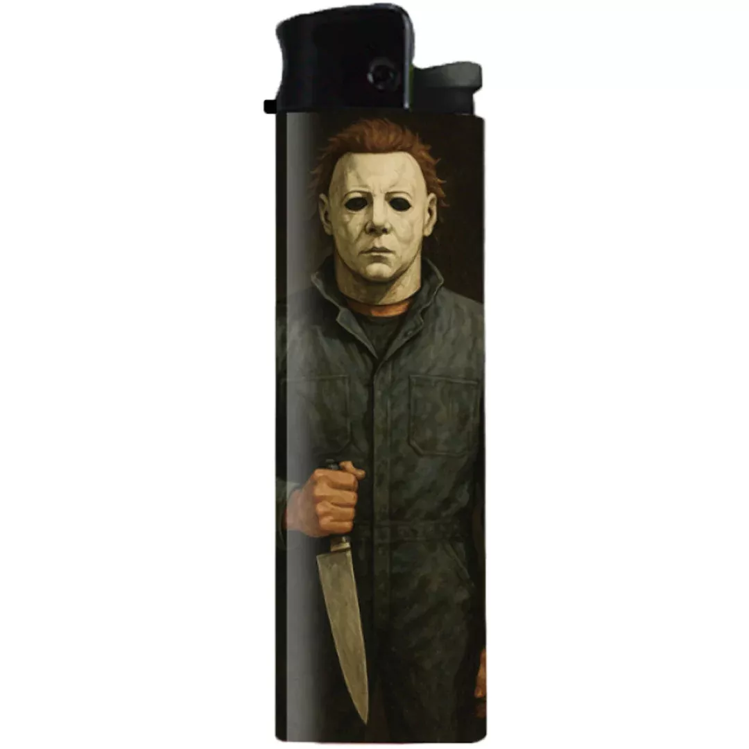 Michael Says Happy Halloween Lighter