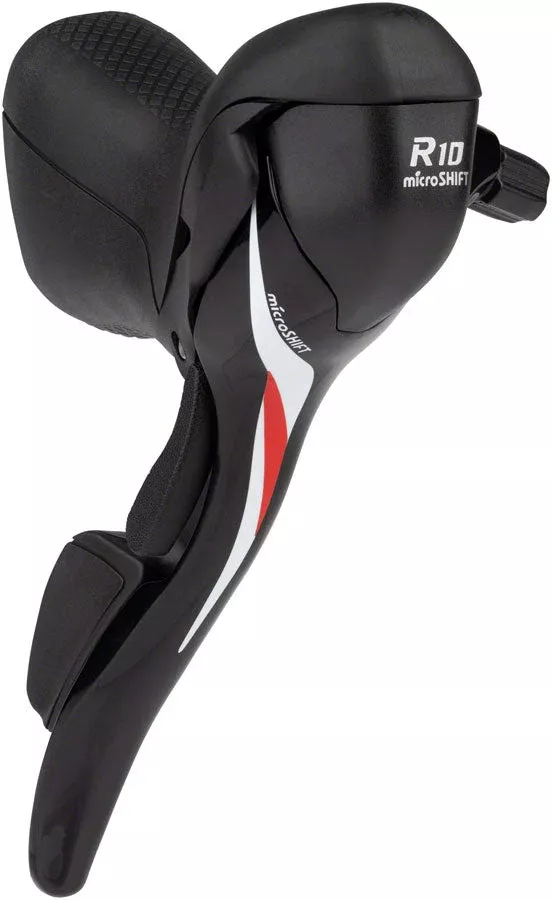 microSHIFT R10 Right Drop Bar Shift Lever - 10-Speed Shimano Compatible BLK