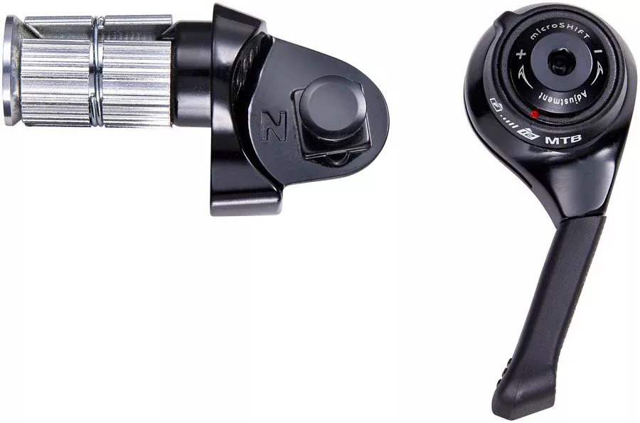 microSHIFT Right Bar End Shifter 12-Speed Mountain Shimano Compatible